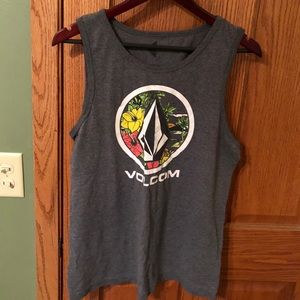 Volcom Floral Tank Top